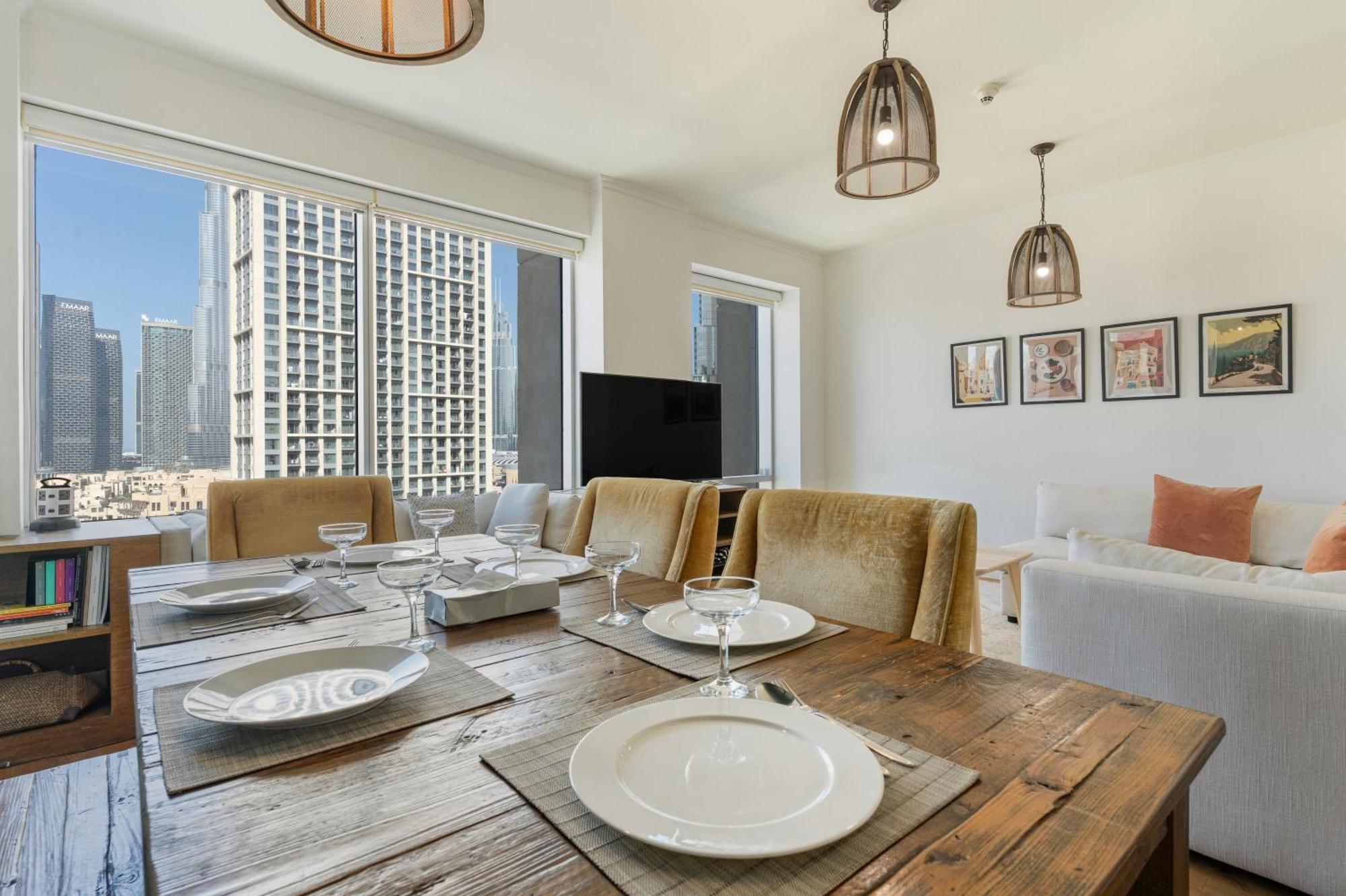 Chic 2Br Apartment, Prime Location Near Dubai Mall - Allsopp&Allsopp Εξωτερικό φωτογραφία